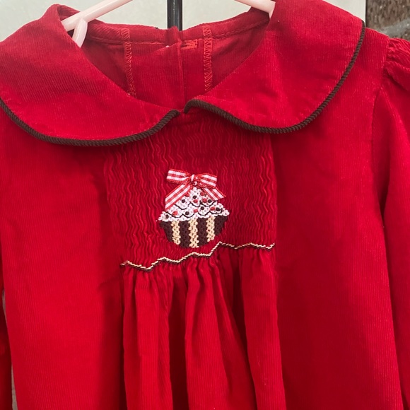 Zuccini Toddler Girls Smocked Christmas Dress size 2T - Picture 11 of 16